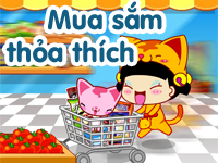 Mua sắm thỏa thích
